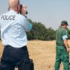 Frontex-Patrouillen an der Grenze bei Orestiada (Foto: Frontex)