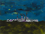 Razzle - Dazzle (purple & black), 2022

Öl auf Leinwand, 30 x 40 cm
rückseitig signiert und beschriftet

Ausrufpreis: 800,-